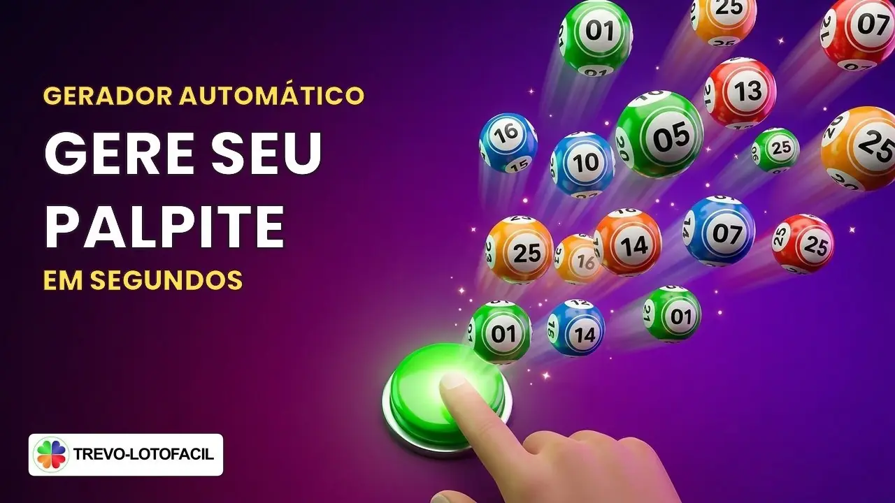 Vídeo: Gerador de palpites da Lotofácil